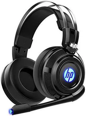 HP Wired Stereo Gaming Headset with mic, for PS4, Xbox One, Nintendo Switch, PC, Mac, Laptop, Over Ear Headphones PS4 Headset Xbox One Headset and LED Light