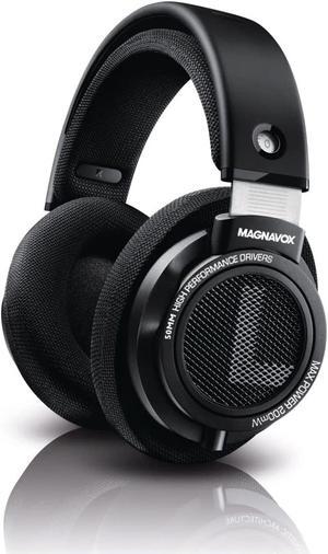 Magnavox HiFi Stereo Over-Ear Wired Headphones SHP95M (Black)