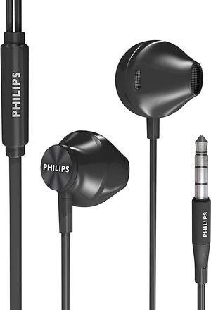 Philips Wired Earbuds Earphones, in Ear Bass Crystal Clear Sound, Ergonomic Comfort-Fit