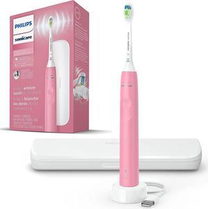 Philips Sonicare Electric Toothbrush DiamondClean, Rechargeable Electric Tooth Brush with Pressure Sensor, Sonic Electronic Toothbrush, Travel Case, Pink