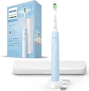 Philips Sonicare Electric Toothbrush DiamondClean, Rechargeable Electric Tooth Brush with Pressure Sensor, Sonic Electronic Toothbrush, Travel Case, Blue