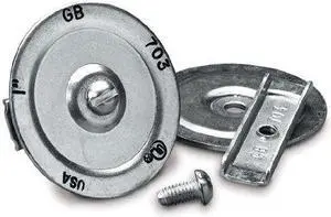 Gardner Bender - Ko703 - Gab Gardner Bender 1in 16-gauge Steel Knockout Seal ( Priced Per 100 Each )