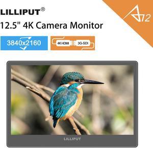 Lilliput 12.5 inch Monitor 4K 3840x2160 HDMI Quad View 3G-SDI input for Camera Top DSLR Field Display