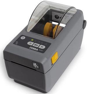 Thermal Transfer Printer (74M) ZD411; 203 dpi,USB, USB Host, Modular Connectivity Slot, BTLE5, US Cord, Swiss Font, EZPL