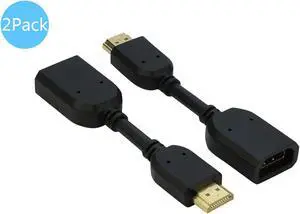 HDMI Extension Cable Cord 4K, iXever HDMI 2.0 Extender Male to Female 4K Cord 4.3inch