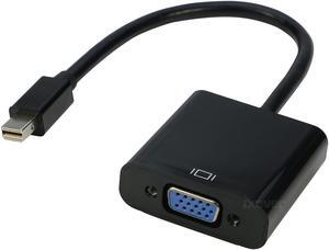 Mini DisplayPort to VGA Adapter, iXever Mini DP Display Port to VGA Converter Adapter (Thunderbolt 2 Compatible), For MacBook Air/Pro, Surface Pro/Dock, Monitor, Projector