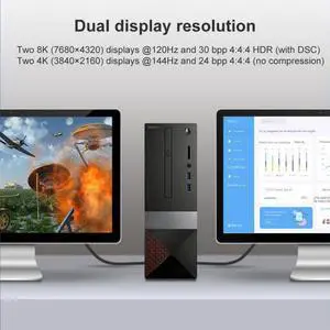 CY 100cm DisplayPort 2.0 DP to DP Cable 16K 60hz Cable Ultra-HD UHD DP 1.4 8K 120hz for PC Laptop TV