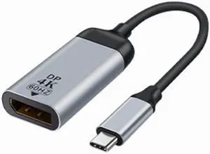 Cablecc USB-C Type C to Displayport Monitor DP Cable Adapter 4K 2K 60hz for Tablet & Phone & Laptop