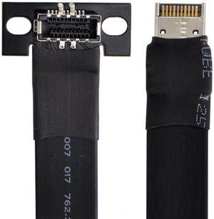 Chenyang USB 3.1 Front Panel Header Male to Female Type-E Motherboard Extension Data Cable 50cm