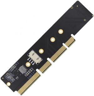 Cablecc NGFF M.2 M-key NVME AHCI SSD to PCI-E 3.0 16X 8X 4X Power Adapter Low Profile Height 3cm for 110mm 80mm SSD 1U Server