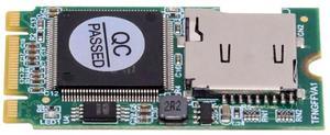 Cablecc 22x42mm M.2 NGFF B-Key to Micro SD T-Flash TF Card Rearder B+M Key Adapter Embedded for Industrial Mobile SSD