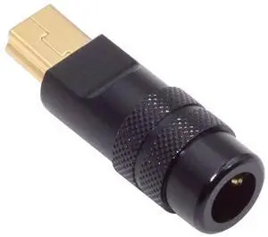 Cablecc Mini USB2.0 5Pin Male Plug Connector Solder Type with Aluminum Alloy Shell Black Customization for 4.0mm~6.0mm Cable