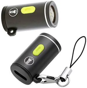 Cablecc 2pcs/set USB-C Type-C LED Light Interior Atmosphere Lighting for Outdoors Walking Cycling Phone Laptop Charger Night Lamp 210 Lumens