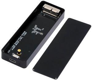 Cablecc USB3.2 Type-C USB-C to 16+12Pin Mobile Box HDD Enclosure for MAC Air Pro 2013 2014 2015 2016 SSD Portable Case