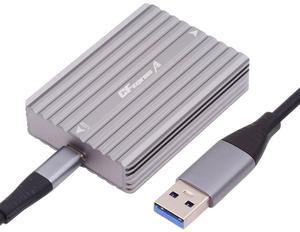 Cablecc USB3.1 Type-C USB3.0 Type-A to CF Express Extension Card Reader CFE Type-A & Type-B CFA R5 Z6 Z7 CFB Memory Card