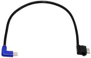 Cablecc Angled USB-C Type-C Host to Micro USB3.0 90 Degree Right Angled for Industrial Camera Storage Phone