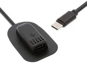 Cablecc USB-C 65W Type-C Male to Female Extension Cable for Backpack Charging Practical Convenient Outdoor Travel Camping External