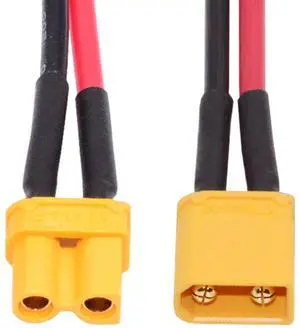 Cablecc XT30 Female to Male 18AWG Extension Cable Connector for RC Battery Portable Power Station Solar Panel