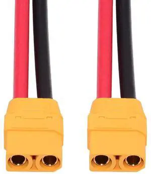 Cablecc XT90 Female to Female 10AWG Extension Cable Connector for RC Battery Portable Power Station Solar Panel