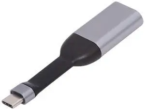 Cablecc USB-C Type-C Source to Displayport 4K 60hz Sink HDTV Adapter Ultra Slim Flat Cable 1080p for Laptop Tablet Phone