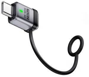 Cablecc 90 Degree USB5.0 80Gbps Male to Female Straight Extension Adapter with Lanyard Keychain 240W 16K 8K 5K Compatible with USB4.0 Thunderbolt3/4/5