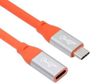 Cablecc USB3.2 Male to Female Extension Cable 20Gbps Ultra Soft High Flex with 100W and 8K 5K USB4.0 Type-C Compatible with Thunderbolt3/4