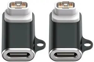Cablecc 2pcs/lot Connector Smart Watch Charging Adapter USB Type-C to 3-Pin Compatible with COROS Pace Pro