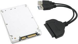 KAIBOXIXI USB 3.0 to SATA 22pin 2.5" Hard Disk & SATA to Macbook A1425 A1398 MC975 MC976 MD212 MD213 ME662 ME664 ME665 SSD hard disk case