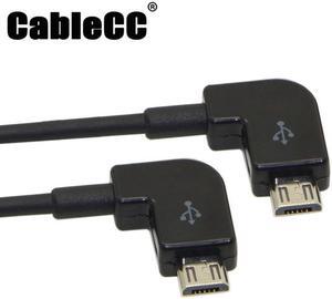 Cablecc Remote Controller Data Cable Type-C to Micro USB for DJI Mavic Pro Platinum Mavic Pro RC Accessories