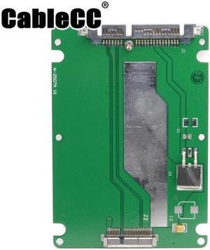 Cablecc  2.5" SATA 22pin to Macbook A1425 A1398 MC975 MC976 MD212 MD213 ME662 ME664 ME665 SSD hard disk case Enclosure White