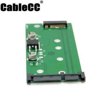 Cablecc  M.2 NGFF PCI-E 2 Lane SSD to 7mm 2.5" SATA 22pin hard disk case PCBA for E431 E531 X240S Y410P Y510P