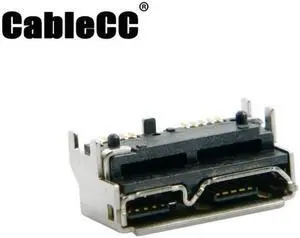 Cablecc  10pcs Micro USB 3.0 10pin Female Socket Receptacle Board Mount SMT Type 5.2mm Height for Samsung Toshiba USB Hard Disk