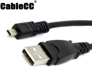 Cablecc  UC-E6 USB Cable for Nikon Digital SLR Cameras COOLPIX S3000 S3100 S3200 S8000 S100 S203 S230 P7000 AW100