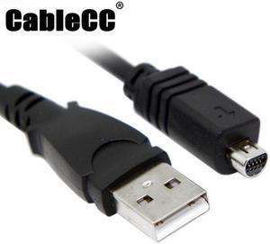 Cablecc  VMC-15FS 10pin to USB Data Sync Cable for Sony Digital Camcorder Handycam