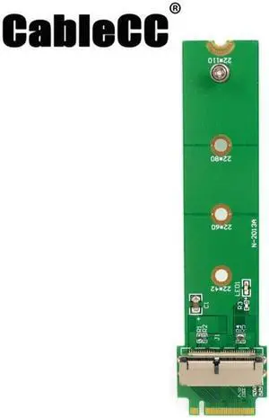 Cablecc PCI Express PCI-E 4X M.2 NGFF M-Key to 2013 2014 2015 Apple Macbook SSD Convert Card for A1493 A1502 A1465 A1466 Cablecc PCI Express PCI-E 4X M.2 NGFF M-Key to 2013 2014 2015 Apple Macbook SSD Convert Card for A1493 A1502 A1465 A1466