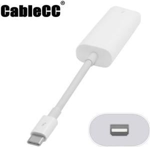 Cablecc 40Gbps USB-C Thunderbolt 3 Port to Thunderbolt 2 Adapter for 2016 Macbook Pro Display MC914 & Hard Disk