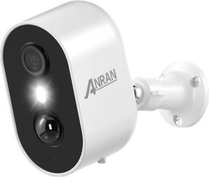 ANRAN Security Cameras Wireless Outdoor, 2K Battery Powered cameras for home outside, PIR Motion Detection, WiFi Surveillance Indoor Camera Color Night Vision,
