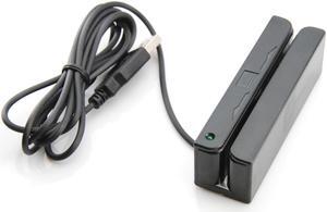 Deftun Credit Card Reader Portable Mini USB Magnetic Stripe Swiper  MSR90