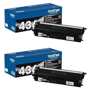 Brother Genuine TN436BK 2-Pack Super High Yield Black Toner Cartridge with Approximately 6,500 Page Yield/Cartridge Brother Genuine TN436BK 2-Pack Super High Yield Black Toner Cartridge with Approximately 6,500 Page Yield/Cartridge