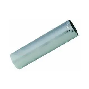 Imperial GV0381 6" x 24" Galvanized Round Pipe Imperial GV0381 6" x 24" Galvanized Round Pipe