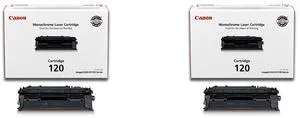 Canon CRG-120 2617B001AA Black Toner 2-Pack Canon CRG-120 2617B001AA Black Toner 2-Pack