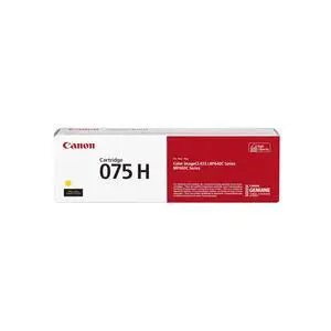 Canon 075H Yellow Toner Cartridge, High Capacity Canon 075H Yellow Toner Cartridge, High Capacity