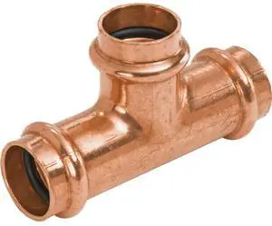 NIBCO Copper Press Tee 4010356 0.75 x 0.5 in NIBCO Copper Press Tee 4010356 0.75 x 0.5 in