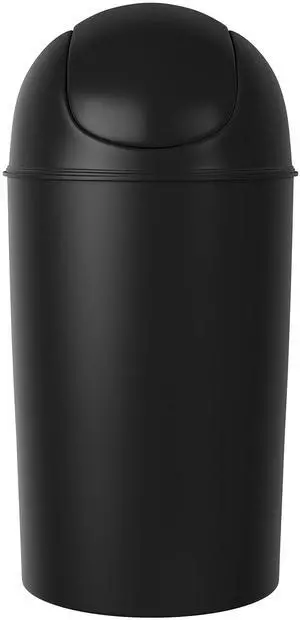 Umbra Grand Wastebasket 10G Black Umbra Grand Wastebasket 10G Black