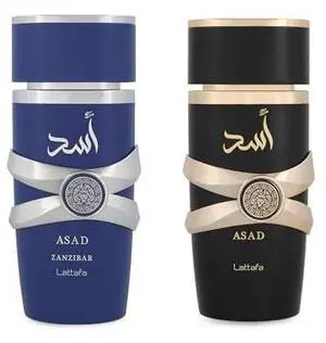 Lattafa Asad 2pc Gift Set EDP 3.4 fl oz Lattafa Asad 2pc Gift Set EDP 3.4 fl oz