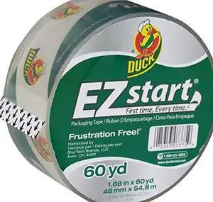 Duck EZ Start Packaging Tape 1 Roll Duck EZ Start Packaging Tape 1 Roll