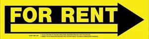 Hillman For Rent Sign 6x24 Single Pack Hillman For Rent Sign 6x24 Single Pack