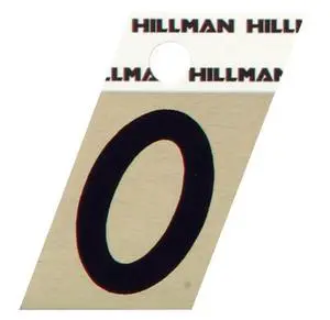 Hillman Aluminum Angle-Cut Letter O 840522 1.5-Inch Hillman Aluminum Angle-Cut Letter O 840522 1.5-Inch