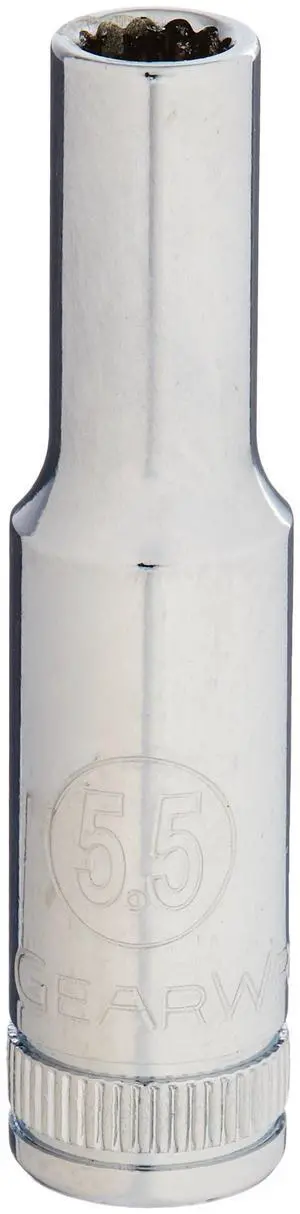 GEARWRENCH Deep Metric Socket 5.5mm 80232 GEARWRENCH Deep Metric Socket 5.5mm 80232