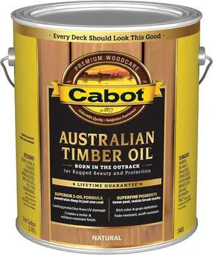 Cabot Australian Timber Oil Wood Stain, 1 Gallon Cabot Australian Timber Oil Wood Stain, 1 Gallon
